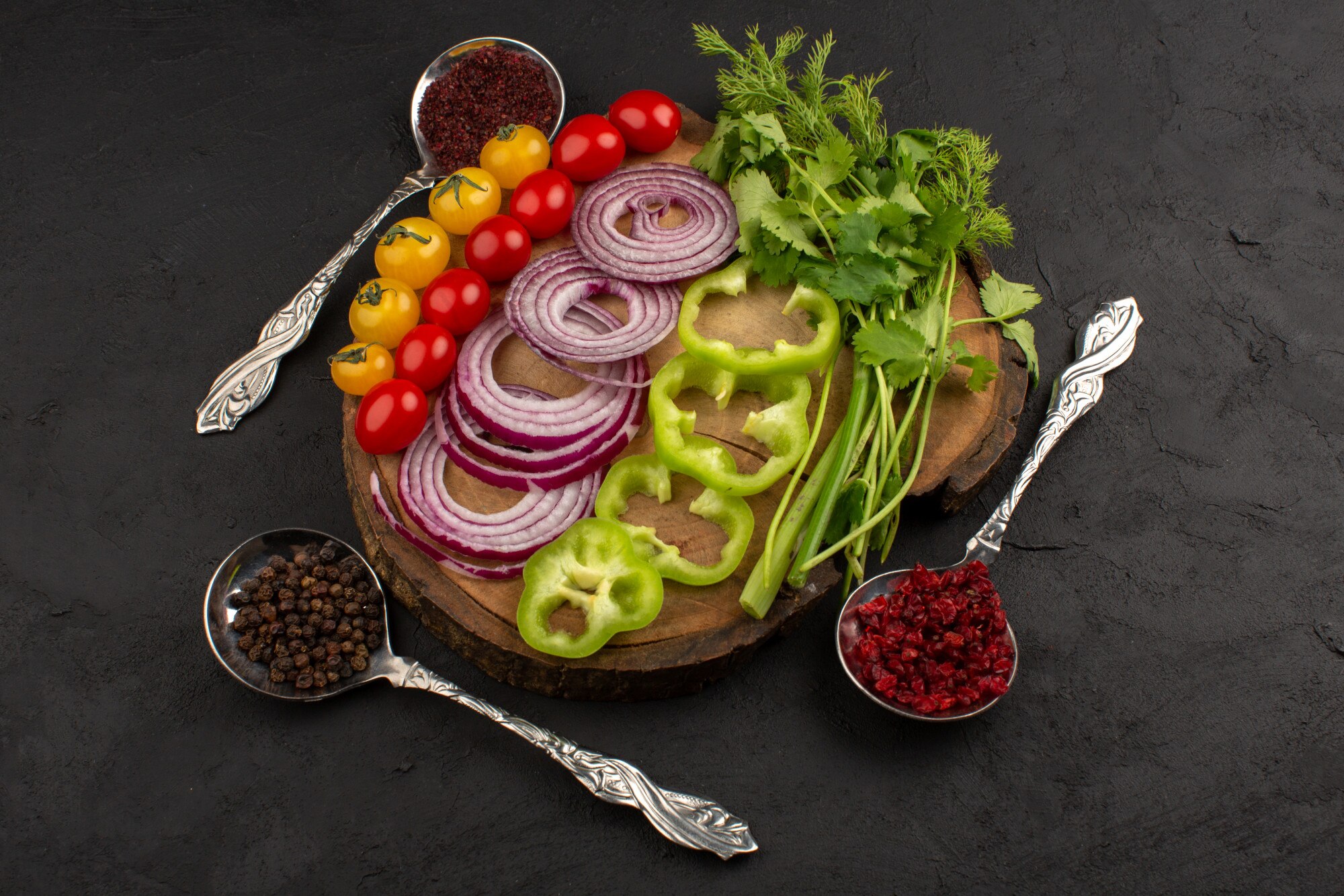 सलाद और सब्जियां